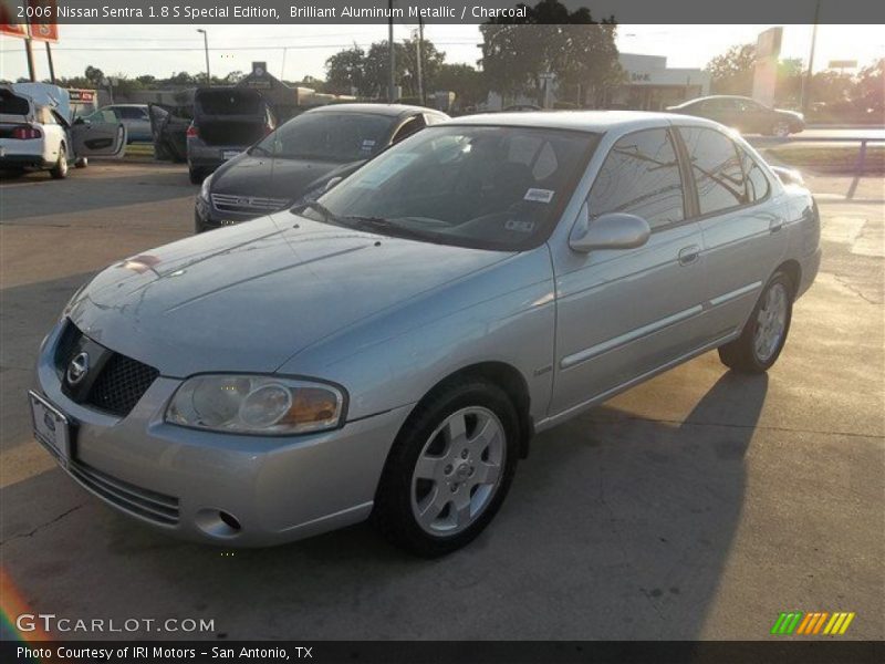 Brilliant Aluminum Metallic / Charcoal 2006 Nissan Sentra 1.8 S Special Edition