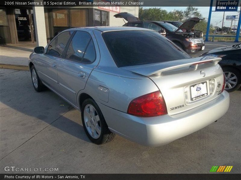 Brilliant Aluminum Metallic / Charcoal 2006 Nissan Sentra 1.8 S Special Edition