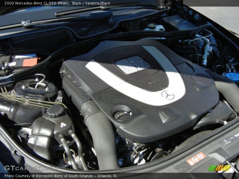 Black / Savanna/Black 2009 Mercedes-Benz CL 550 4Matic