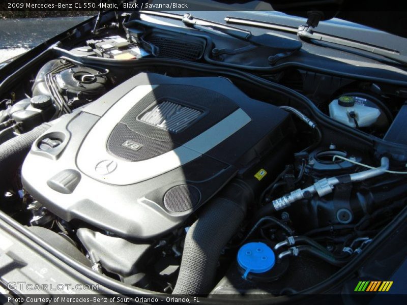 Black / Savanna/Black 2009 Mercedes-Benz CL 550 4Matic