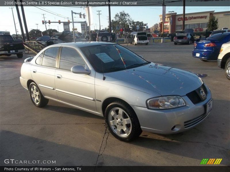 Brilliant Aluminum Metallic / Charcoal 2006 Nissan Sentra 1.8 S Special Edition