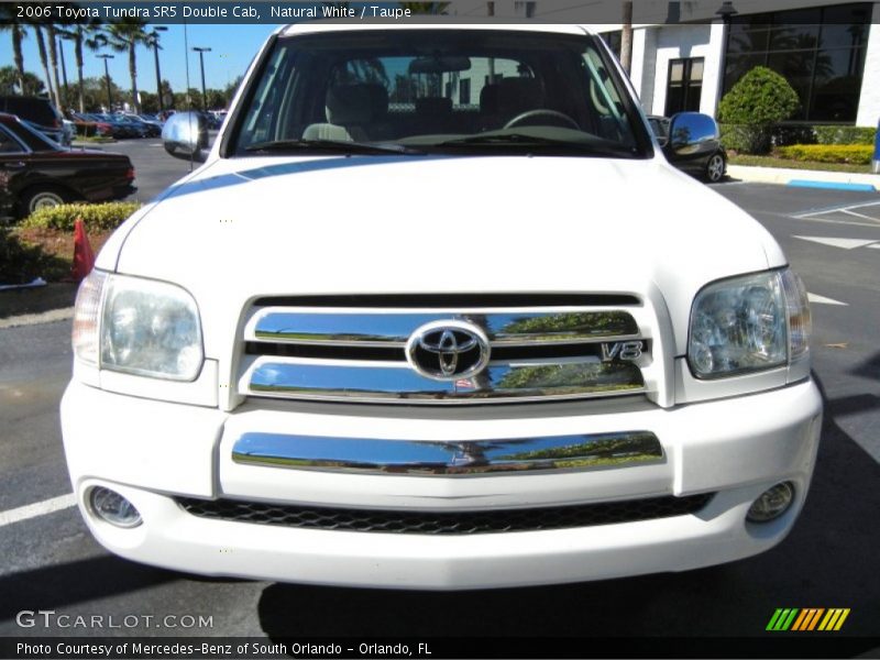 Natural White / Taupe 2006 Toyota Tundra SR5 Double Cab