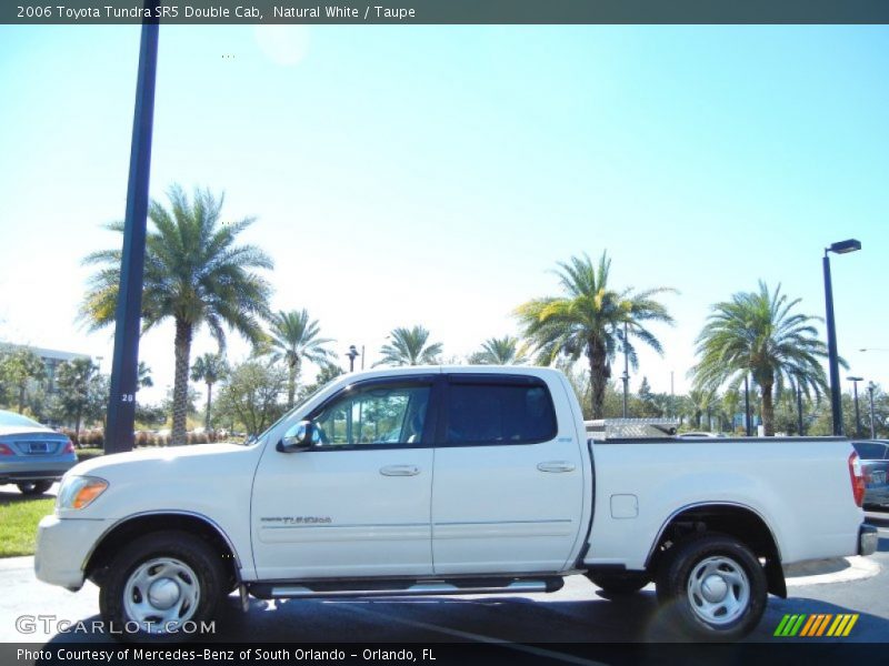 Natural White / Taupe 2006 Toyota Tundra SR5 Double Cab