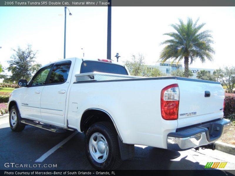 Natural White / Taupe 2006 Toyota Tundra SR5 Double Cab