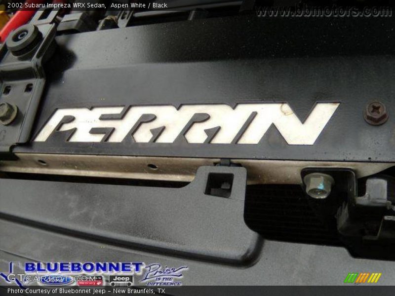 Aspen White / Black 2002 Subaru Impreza WRX Sedan