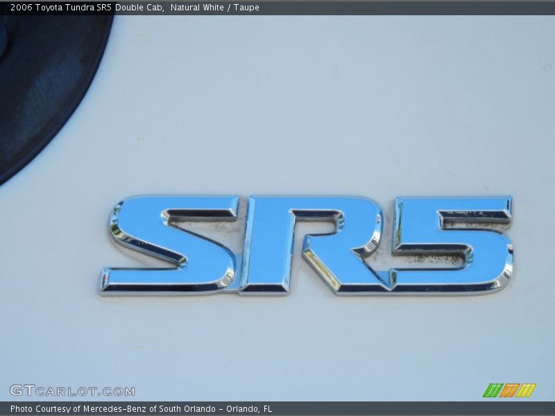 Natural White / Taupe 2006 Toyota Tundra SR5 Double Cab