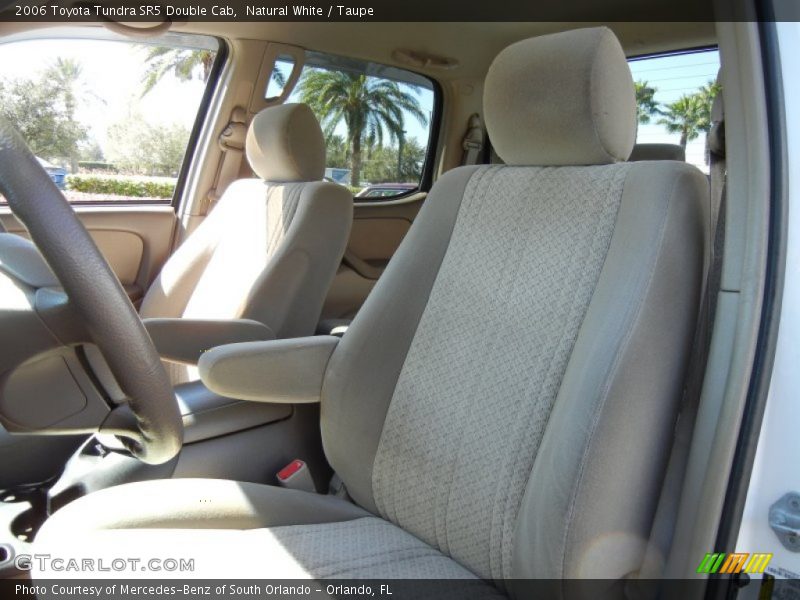 Natural White / Taupe 2006 Toyota Tundra SR5 Double Cab