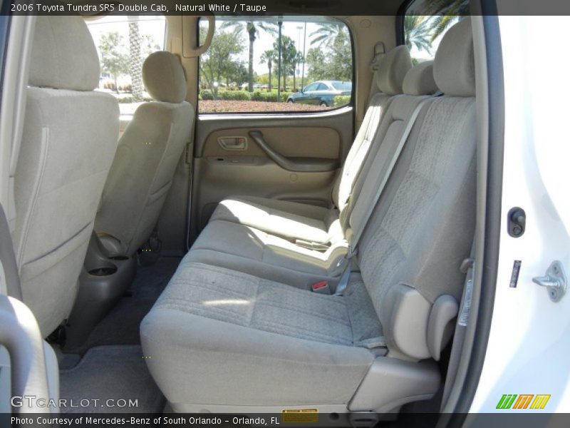 Natural White / Taupe 2006 Toyota Tundra SR5 Double Cab