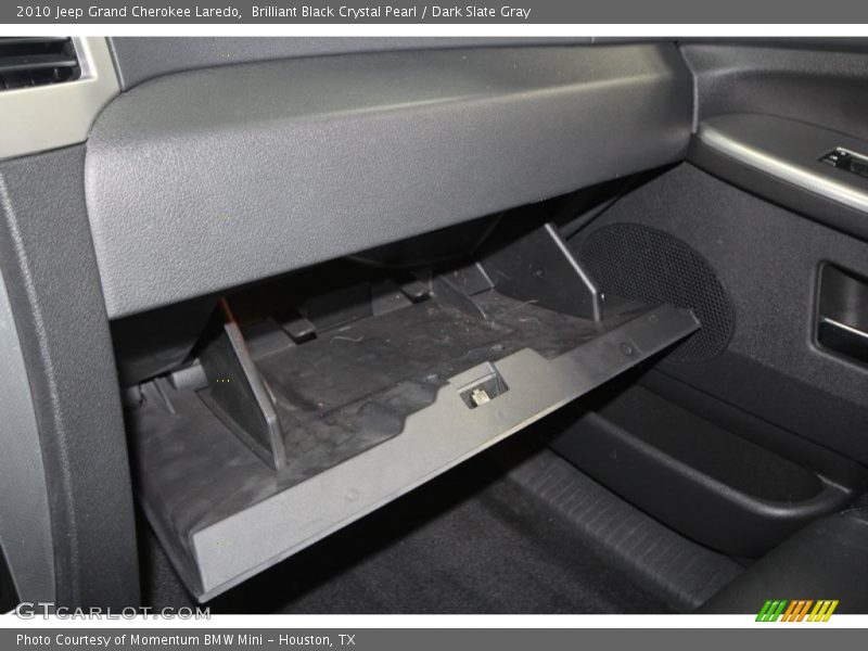 Brilliant Black Crystal Pearl / Dark Slate Gray 2010 Jeep Grand Cherokee Laredo