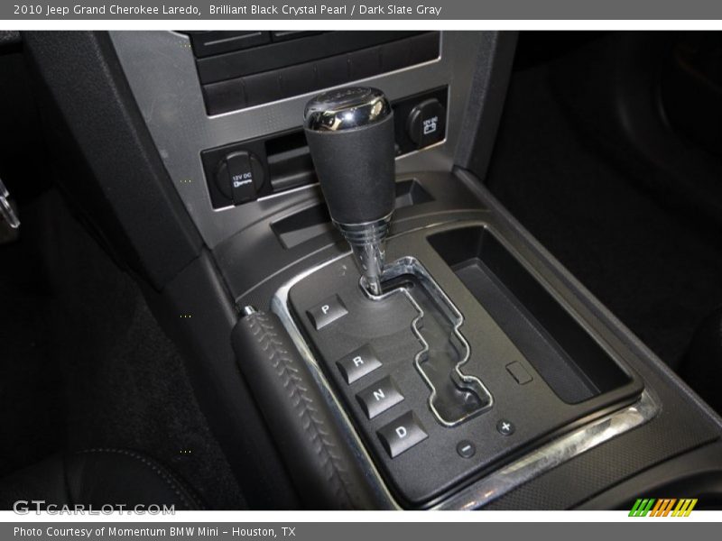 Brilliant Black Crystal Pearl / Dark Slate Gray 2010 Jeep Grand Cherokee Laredo