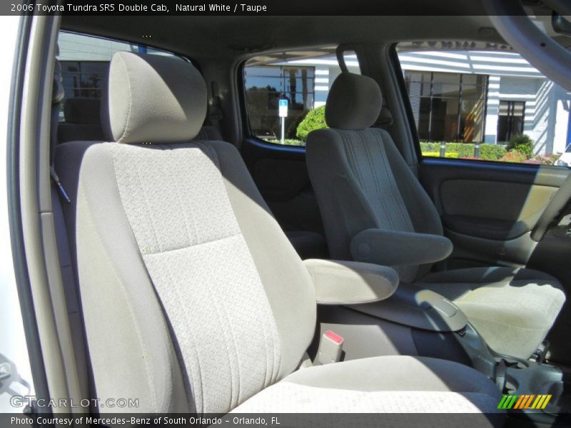 Natural White / Taupe 2006 Toyota Tundra SR5 Double Cab