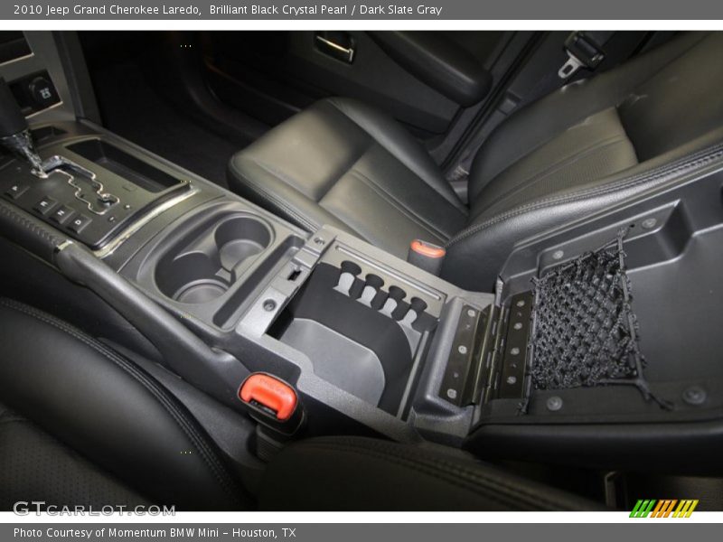 Brilliant Black Crystal Pearl / Dark Slate Gray 2010 Jeep Grand Cherokee Laredo
