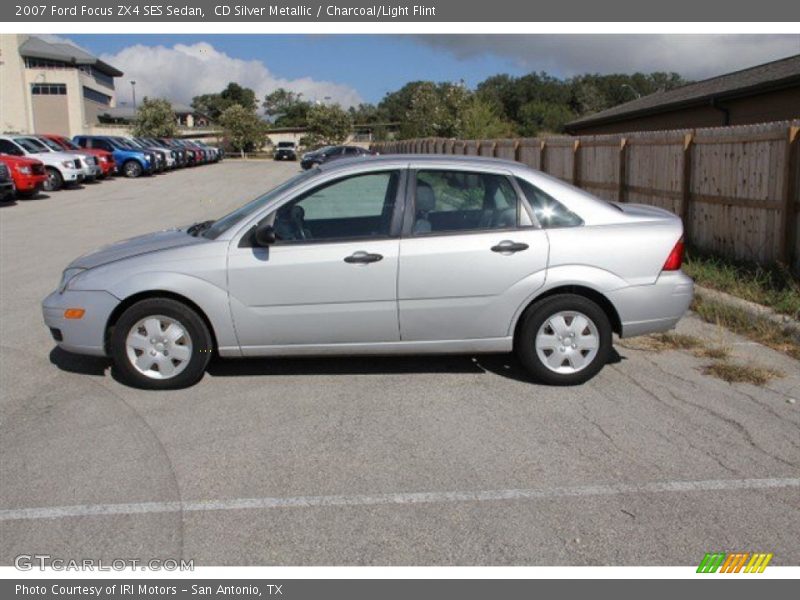 CD Silver Metallic / Charcoal/Light Flint 2007 Ford Focus ZX4 SES Sedan