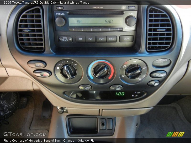 Natural White / Taupe 2006 Toyota Tundra SR5 Double Cab