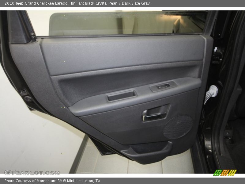 Brilliant Black Crystal Pearl / Dark Slate Gray 2010 Jeep Grand Cherokee Laredo