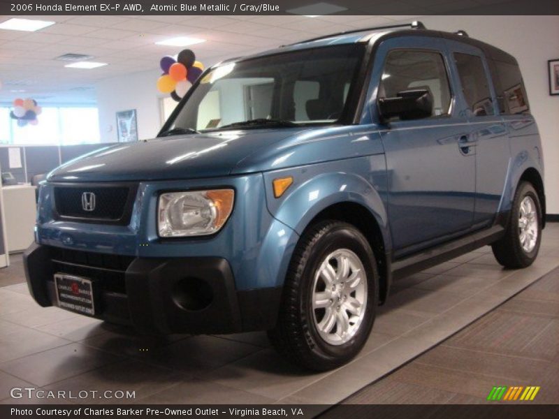Atomic Blue Metallic / Gray/Blue 2006 Honda Element EX-P AWD