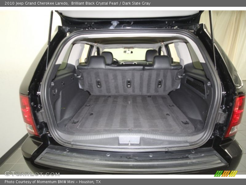 Brilliant Black Crystal Pearl / Dark Slate Gray 2010 Jeep Grand Cherokee Laredo