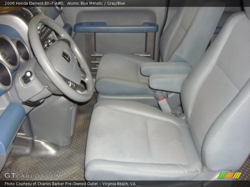 Atomic Blue Metallic / Gray/Blue 2006 Honda Element EX-P AWD