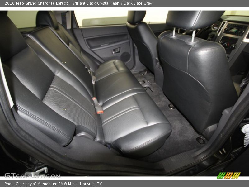 Brilliant Black Crystal Pearl / Dark Slate Gray 2010 Jeep Grand Cherokee Laredo