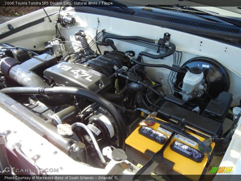Natural White / Taupe 2006 Toyota Tundra SR5 Double Cab