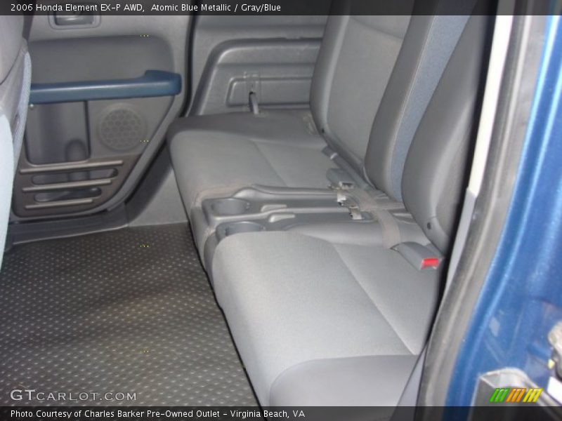 Atomic Blue Metallic / Gray/Blue 2006 Honda Element EX-P AWD