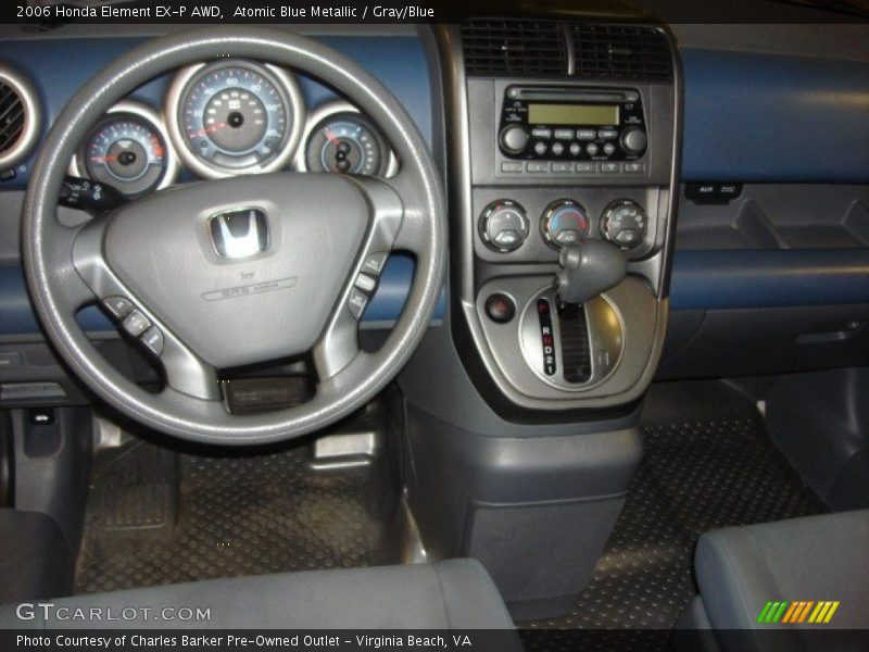 Atomic Blue Metallic / Gray/Blue 2006 Honda Element EX-P AWD
