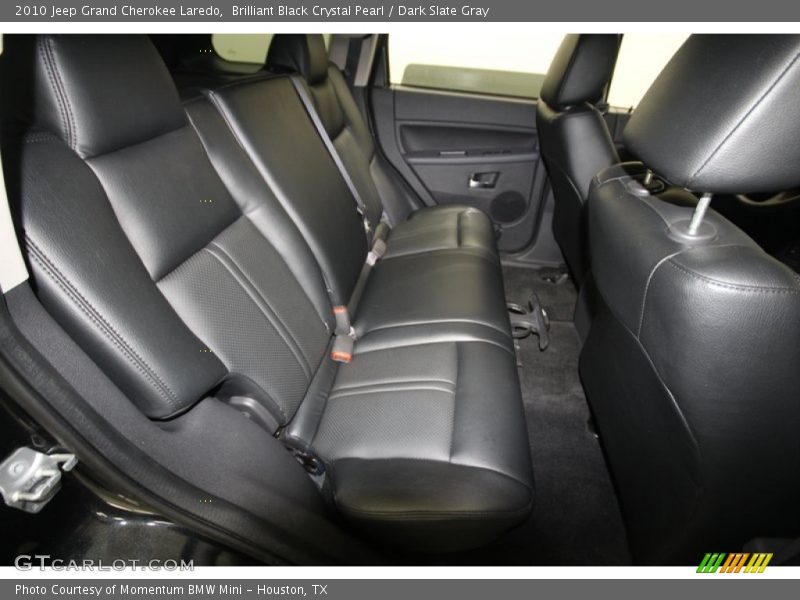 Brilliant Black Crystal Pearl / Dark Slate Gray 2010 Jeep Grand Cherokee Laredo