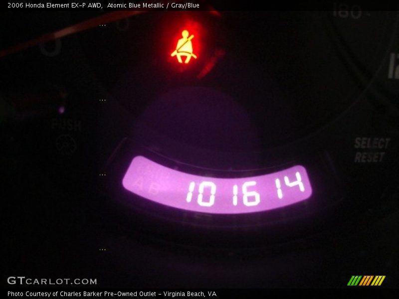 Atomic Blue Metallic / Gray/Blue 2006 Honda Element EX-P AWD
