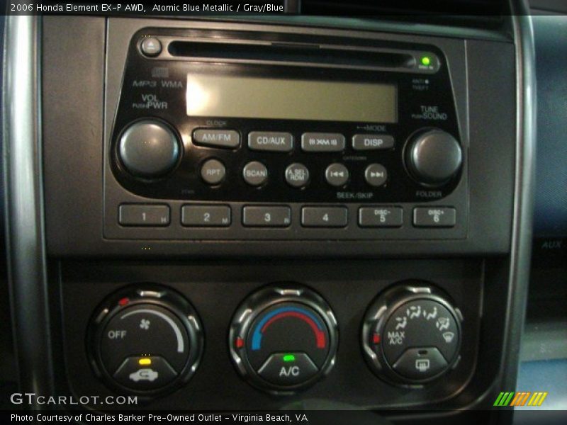 Atomic Blue Metallic / Gray/Blue 2006 Honda Element EX-P AWD