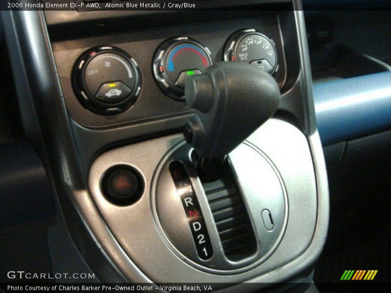 Atomic Blue Metallic / Gray/Blue 2006 Honda Element EX-P AWD