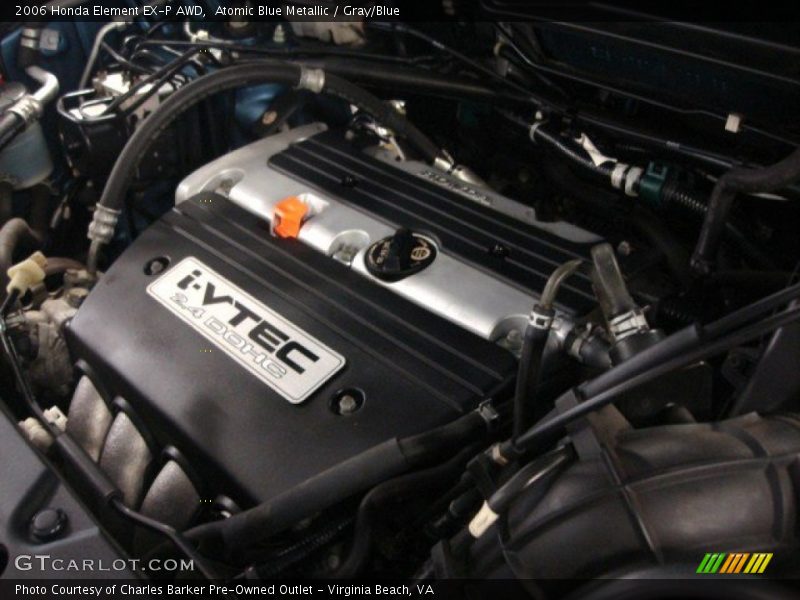 Atomic Blue Metallic / Gray/Blue 2006 Honda Element EX-P AWD