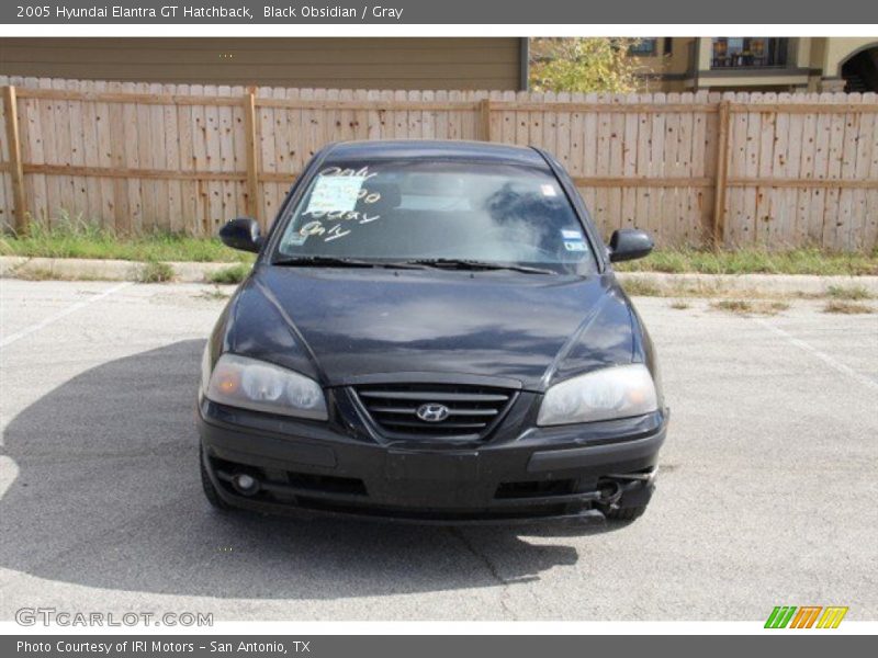 Black Obsidian / Gray 2005 Hyundai Elantra GT Hatchback