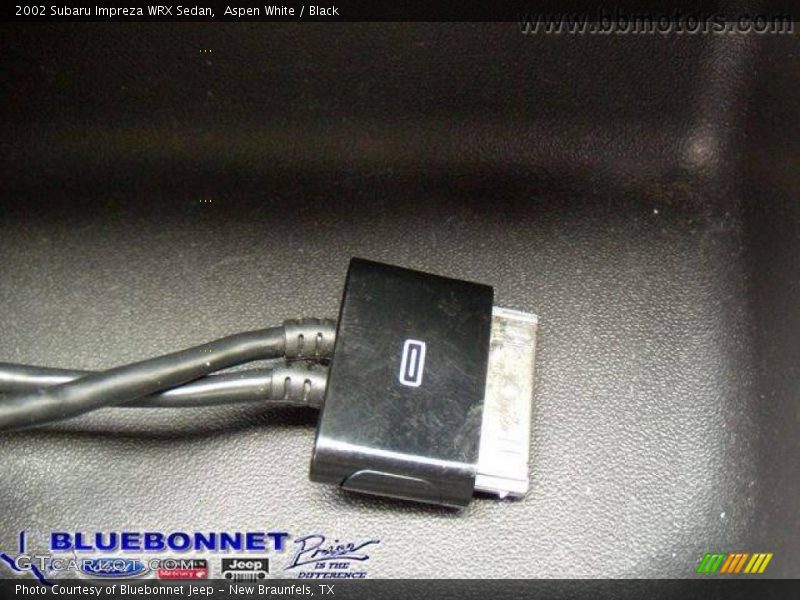Aspen White / Black 2002 Subaru Impreza WRX Sedan
