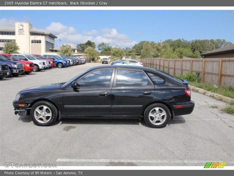 Black Obsidian / Gray 2005 Hyundai Elantra GT Hatchback