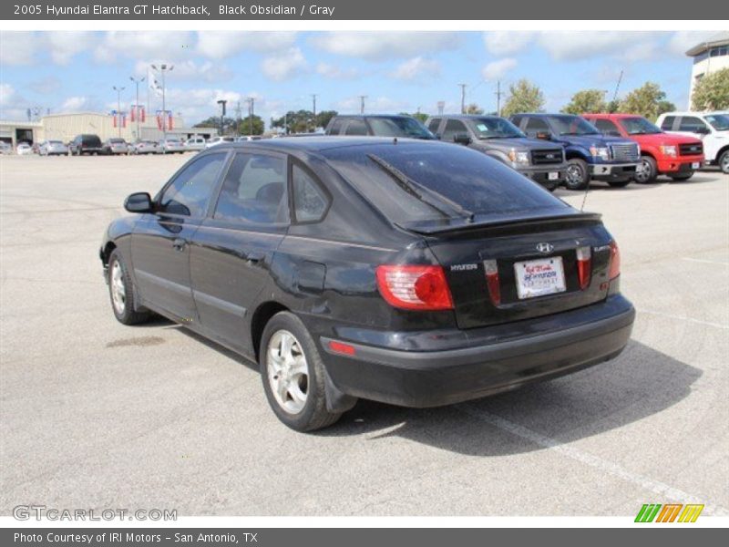 Black Obsidian / Gray 2005 Hyundai Elantra GT Hatchback