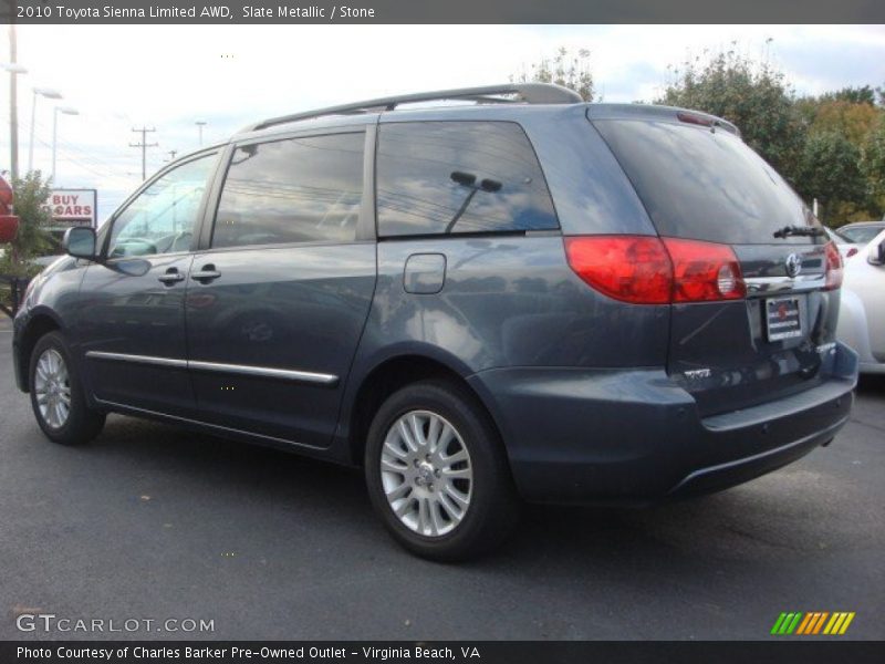 Slate Metallic / Stone 2010 Toyota Sienna Limited AWD