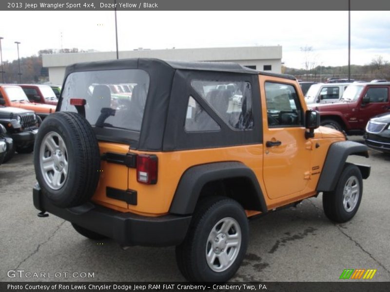  2013 Wrangler Sport 4x4 Dozer Yellow