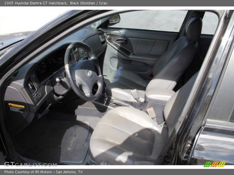 Black Obsidian / Gray 2005 Hyundai Elantra GT Hatchback