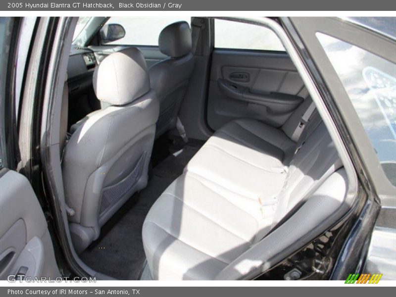 Black Obsidian / Gray 2005 Hyundai Elantra GT Hatchback