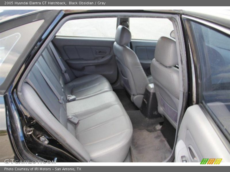 Black Obsidian / Gray 2005 Hyundai Elantra GT Hatchback