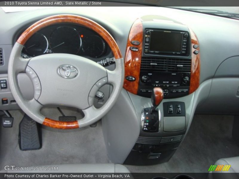 Slate Metallic / Stone 2010 Toyota Sienna Limited AWD
