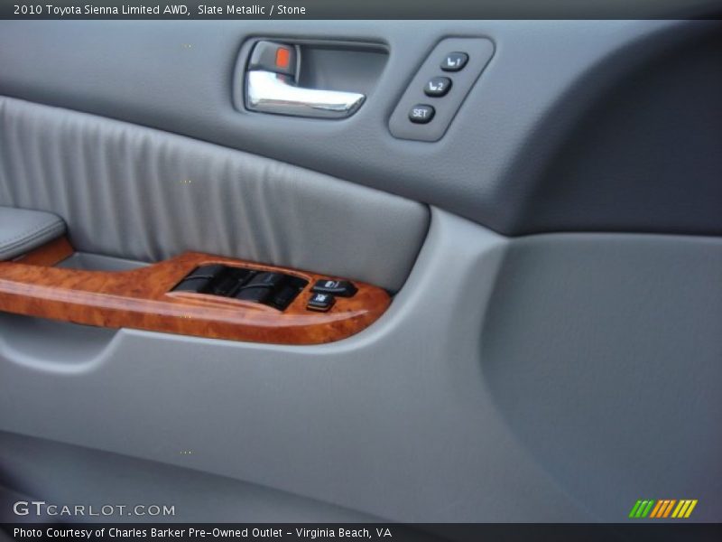 Slate Metallic / Stone 2010 Toyota Sienna Limited AWD