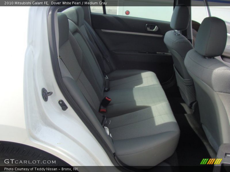 Dover White Pearl / Medium Gray 2010 Mitsubishi Galant FE
