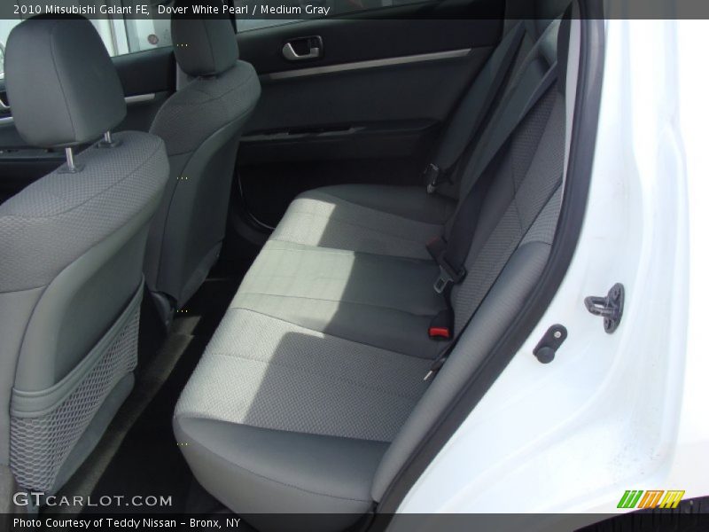 Dover White Pearl / Medium Gray 2010 Mitsubishi Galant FE