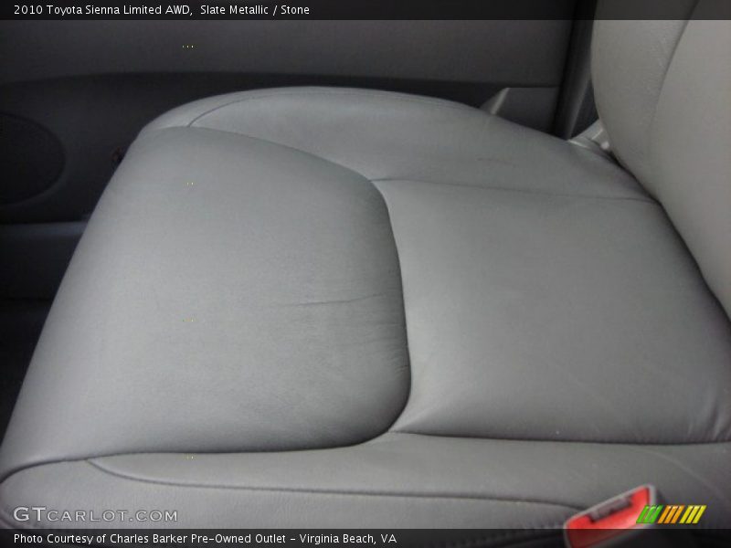 Slate Metallic / Stone 2010 Toyota Sienna Limited AWD