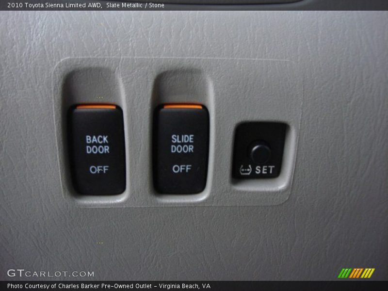 Slate Metallic / Stone 2010 Toyota Sienna Limited AWD