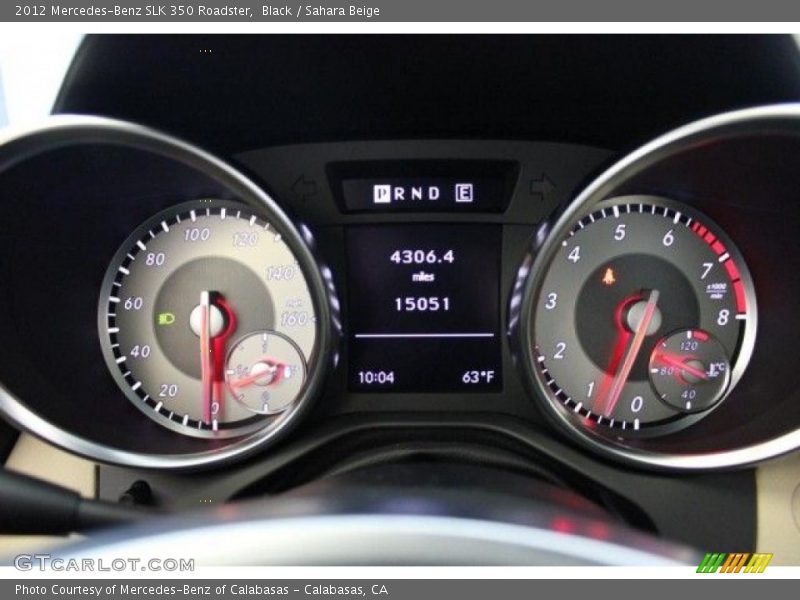  2012 SLK 350 Roadster 350 Roadster Gauges