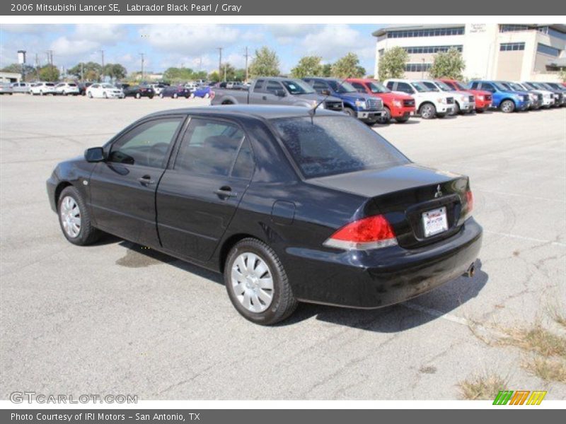 Labrador Black Pearl / Gray 2006 Mitsubishi Lancer SE