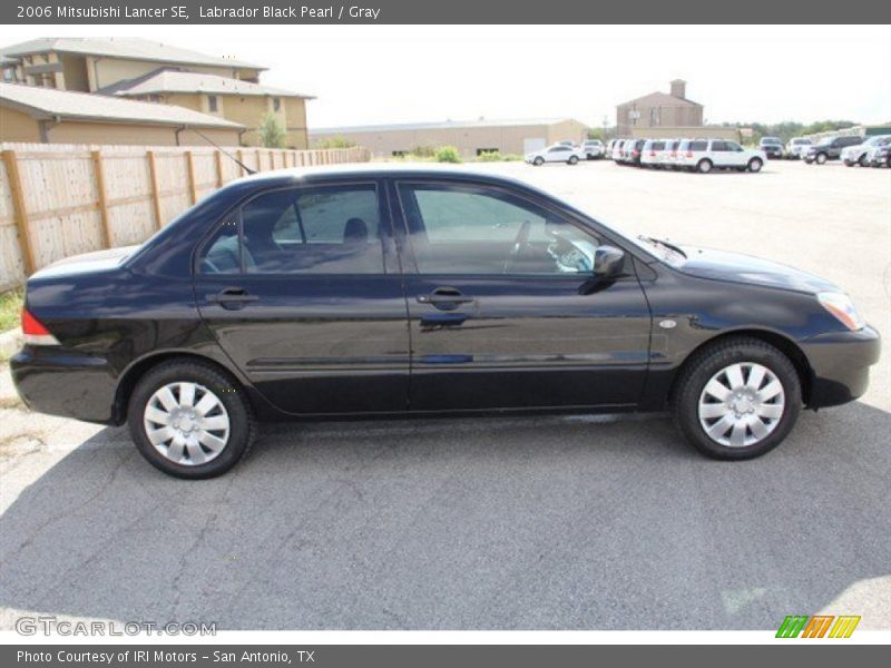 Labrador Black Pearl / Gray 2006 Mitsubishi Lancer SE