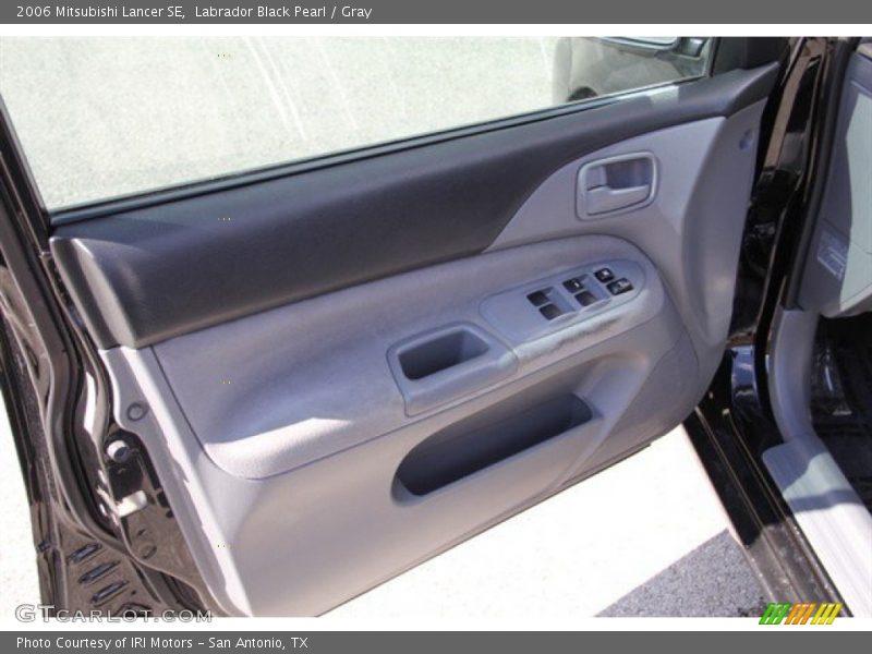 Labrador Black Pearl / Gray 2006 Mitsubishi Lancer SE